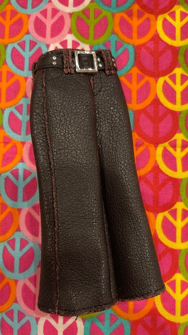 Bratz Boyz Doll Faux Leather Pants with Belt